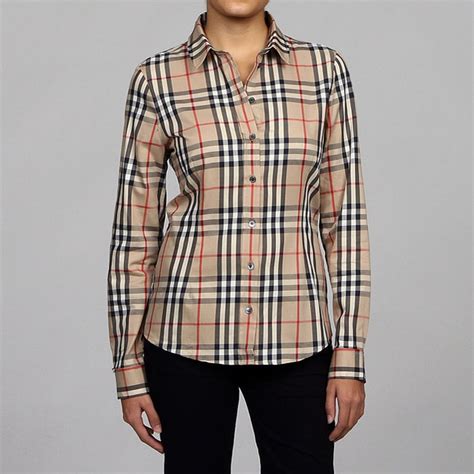 burberry womens tee shirt xl|burberry plaid women's shirt.